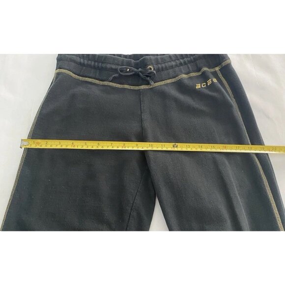 BCBG Maxazria Y2K Vintage Track Pants Blue Straight Leg Logo Women’s Size Large - Picture 13 of 16